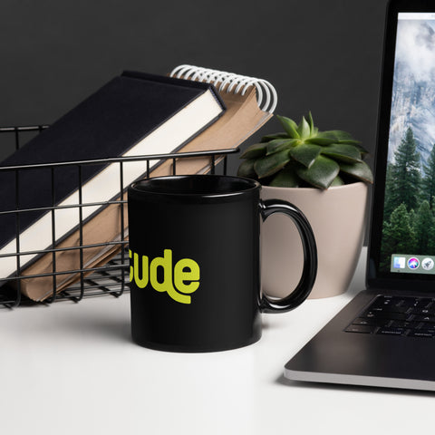 Black Glossy Mug